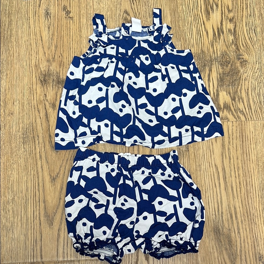 Stylish Blue and White Kids Outfit